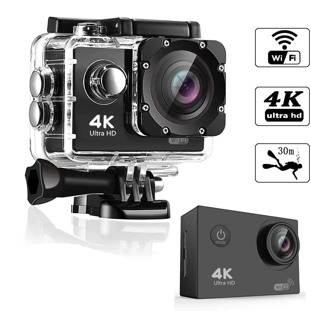 4K Mini Smart Wireless Sports Camera - Waterproof Outdoor